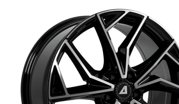 ADX.02 diamantschwarz frontpoliert